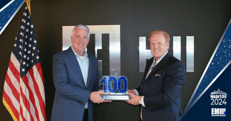 HII’s Andy Green Gains 6th Wash100 Award