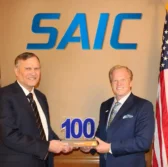 SAIC EVP Vincent DiFronzo Receives 2024 Wash100 Award From Jim Garrettson - top government contractors - best government contracting event