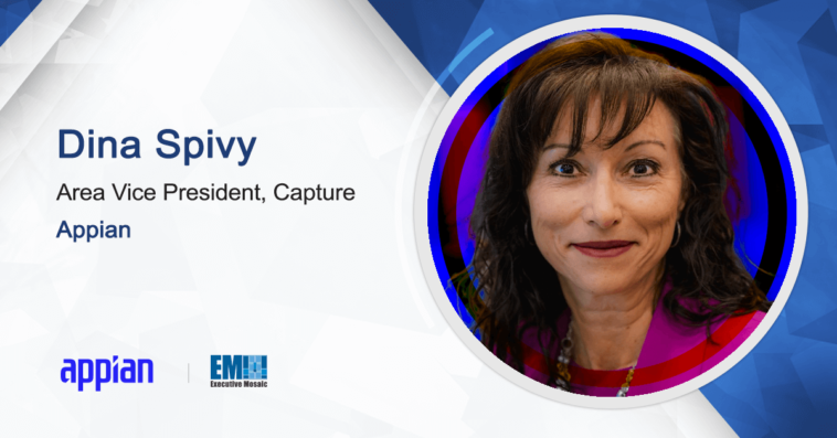 Dina Spivy Joins Appian as Capture Area Vice President - top government contractors - best government contracting event