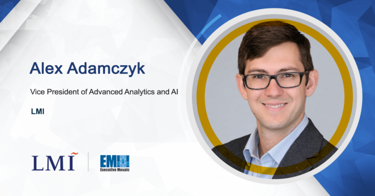 LMI Launches Generative AI Tool for Federal Government; Alex Adamczyk Quoted - top government contractors - best government contracting event