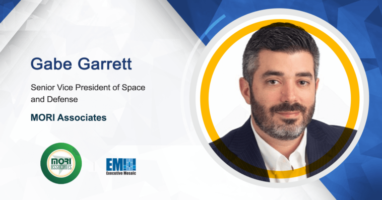 Gabe Garrett Takes On SVP Role at MORI Associates - top government contractors - best government contracting event